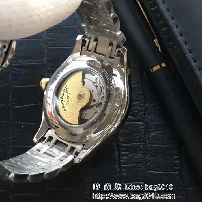 LONGINES浪琴 全自動機械 時尚商務男士腕表 WSS1206